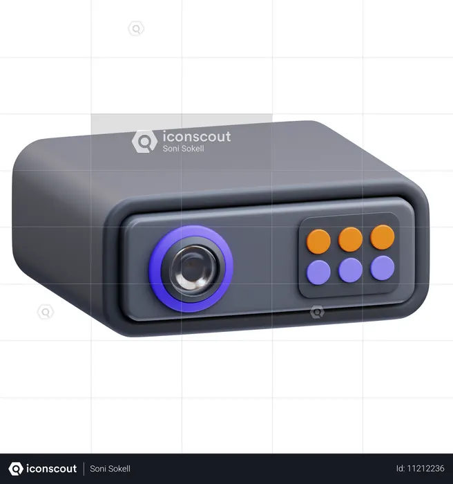 Projector  3D Icon