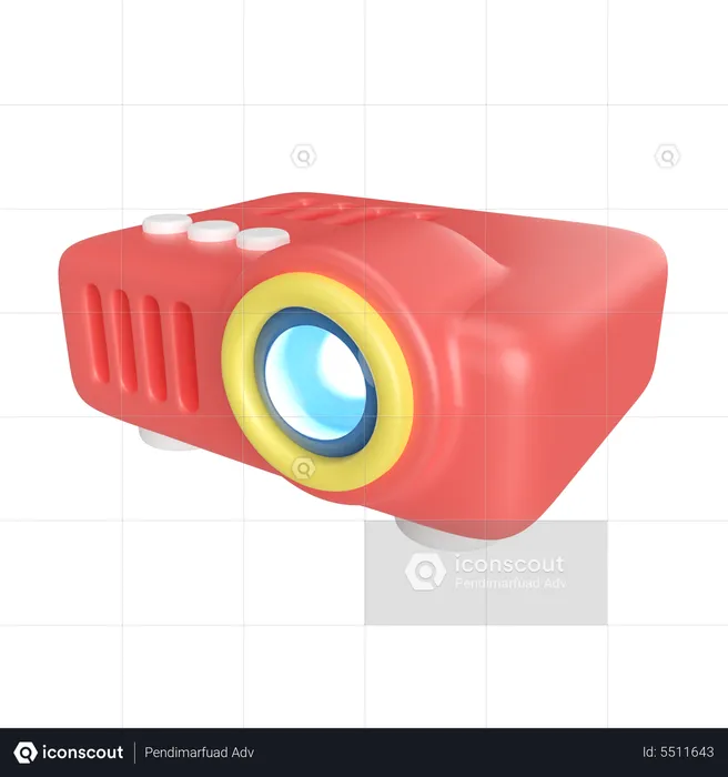 Projector  3D Icon