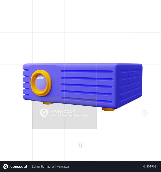 Projector  3D Icon