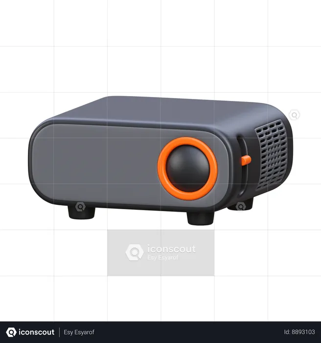 Projector  3D Icon