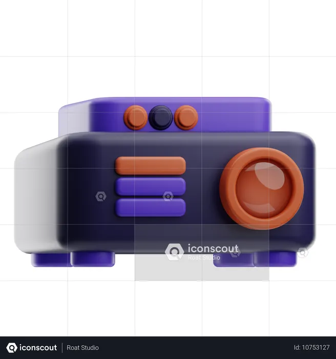 Projector  3D Icon