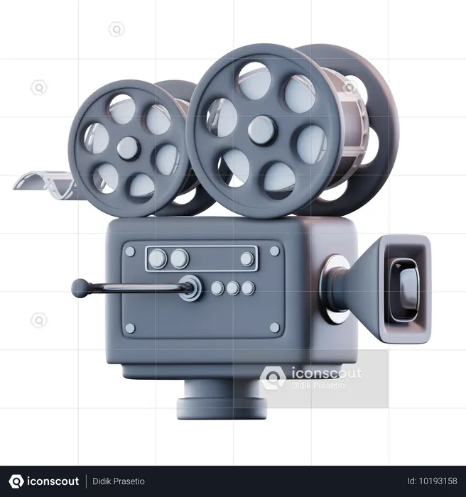 Projetor de filme  3D Icon