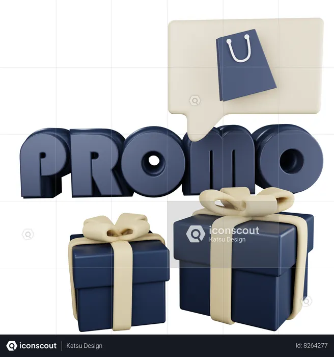 Promo Gift  3D Icon