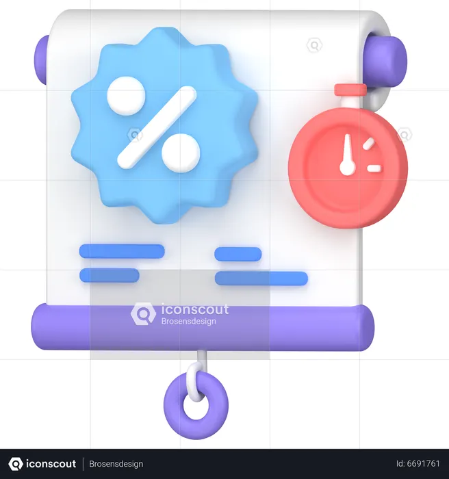 Promoções  3D Icon