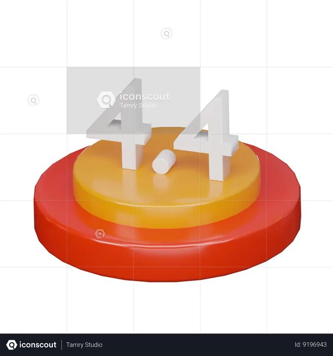 Promotion 4.4  3D Icon