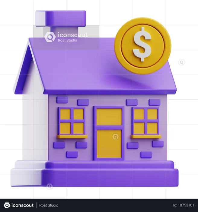 Property  3D Icon