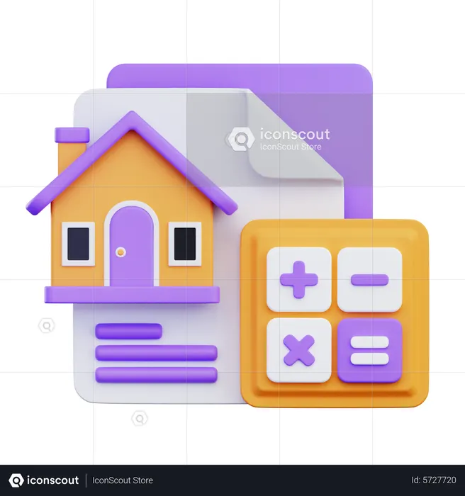 Property Budget  3D Icon