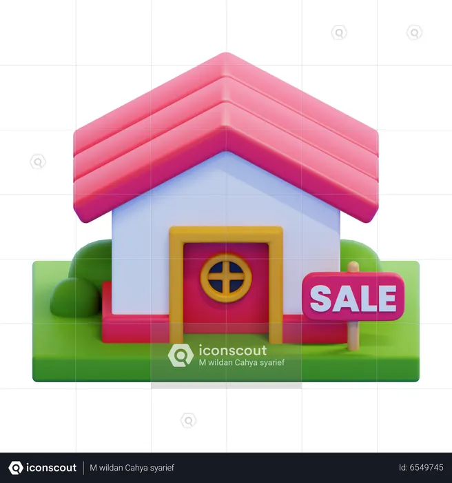 PROPERTY FOR SALE  3D Icon