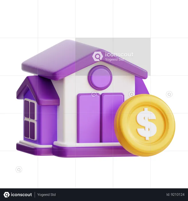 Property Investment  3D Icon