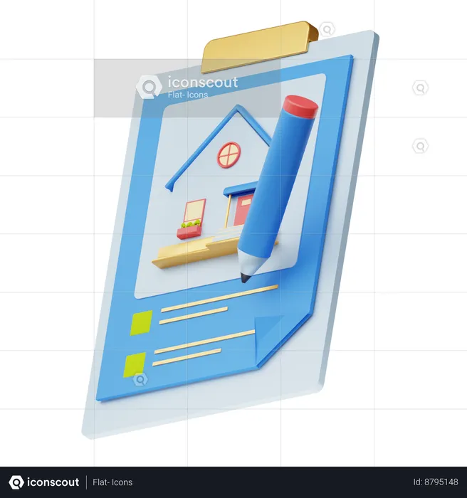 Property Loan  3D Icon