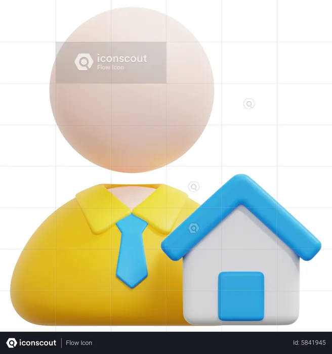 Property Owner  3D Icon
