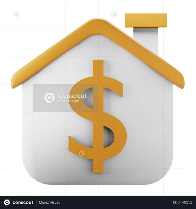 Property Price  3D Icon