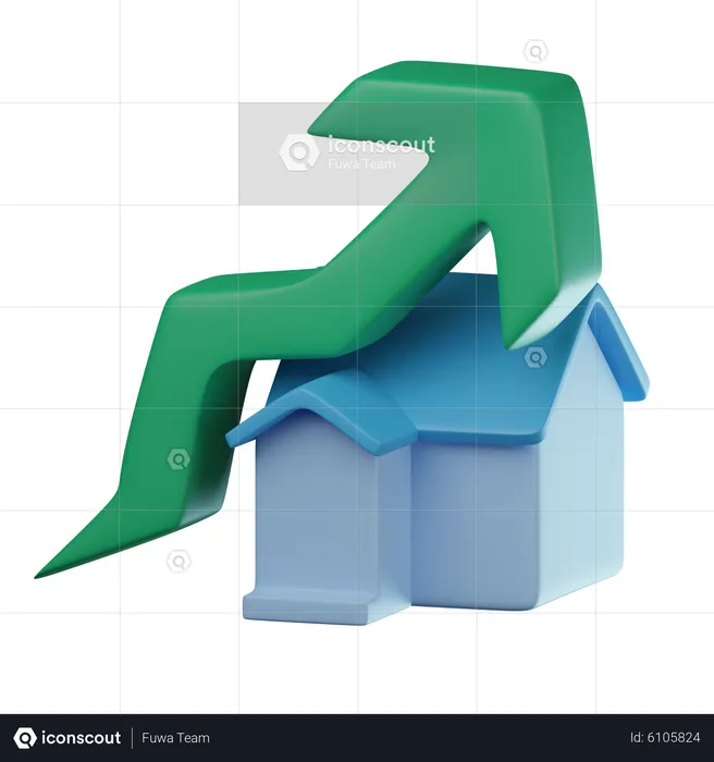 Property Profit  3D Icon