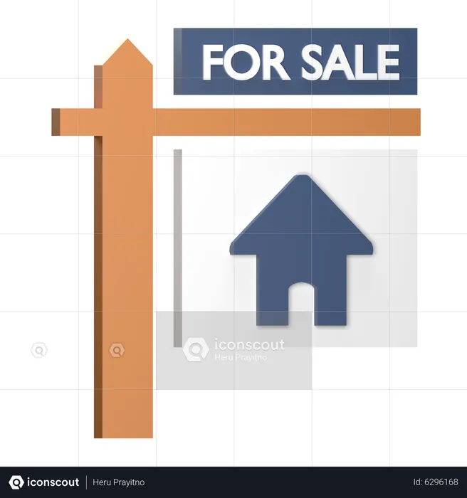 Property Sale  3D Icon