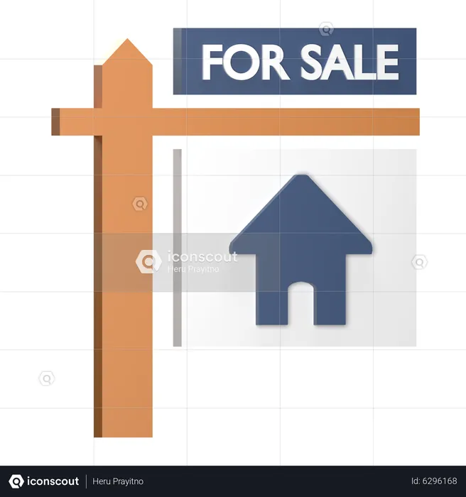 Property Sale  3D Icon