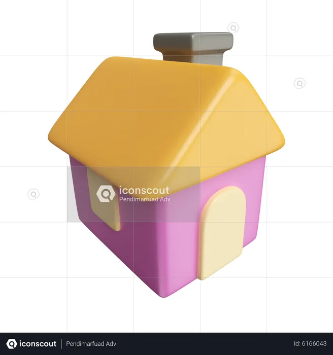 Hogar  3D Icon