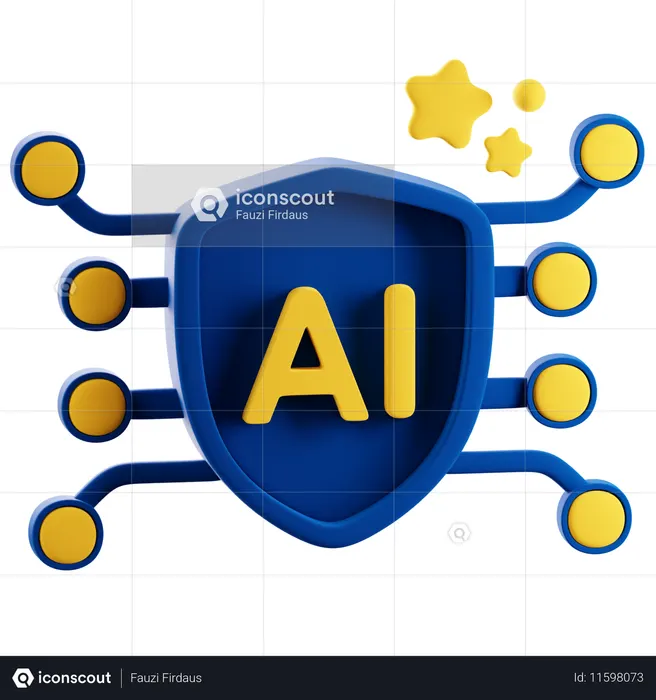 Tienes protección de datos  3D Icon