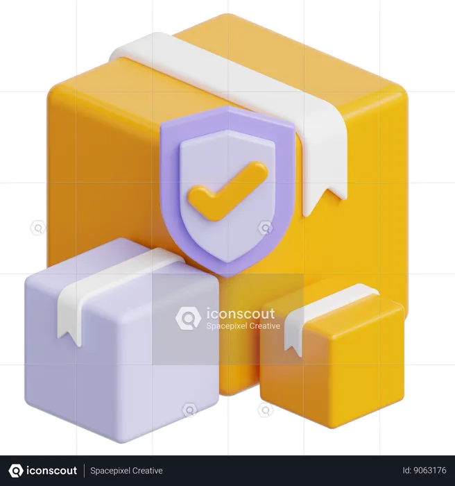 Protección del producto  3D Icon