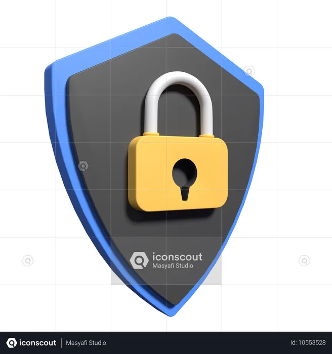 Protection des fichiers  3D Icon