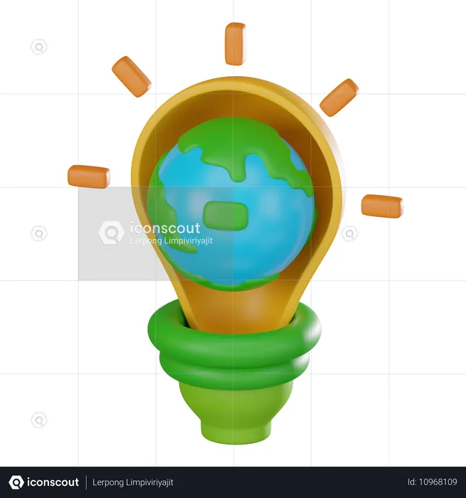 Protection environnementale  3D Icon