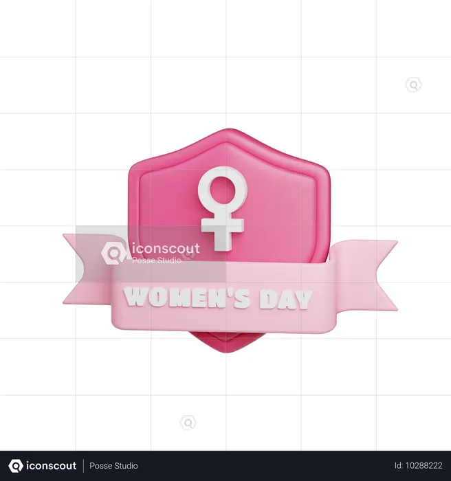 Protection des femmes  3D Icon
