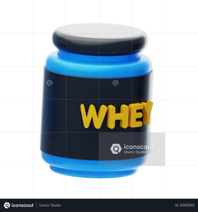 Protein Shake  3D Icon