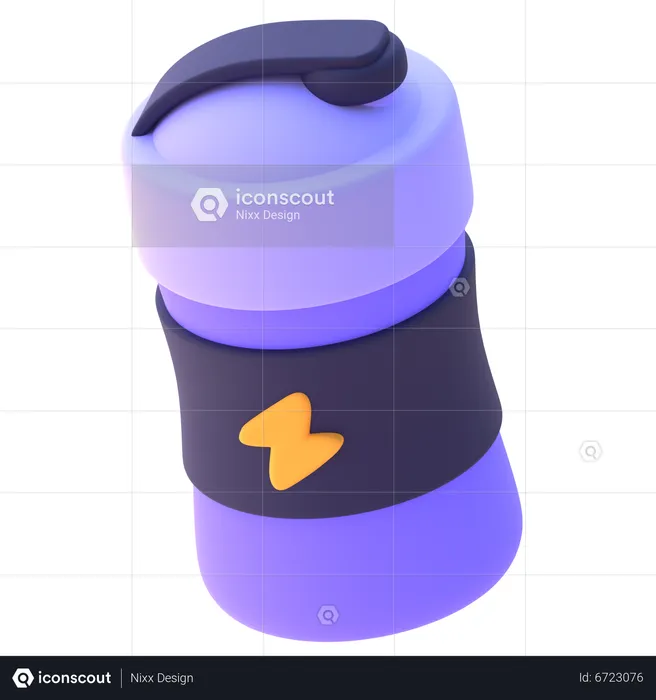 Proteinshake  3D Icon