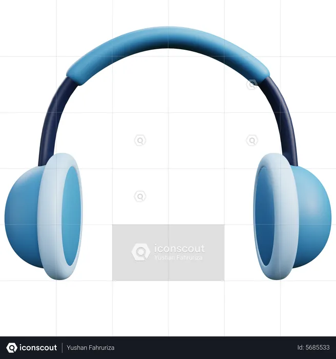 Protetor de ouvido inverno  3D Icon