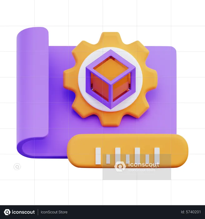 Prototipagem  3D Icon