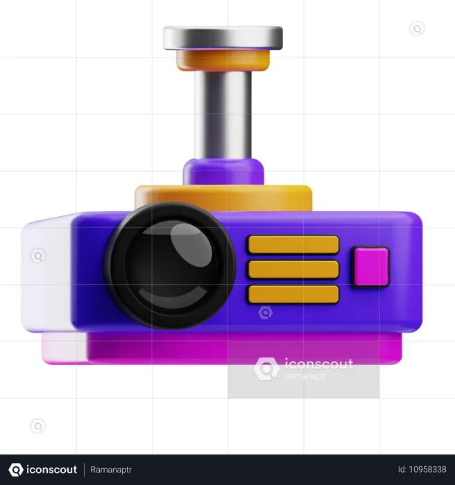 Proyector  3D Icon