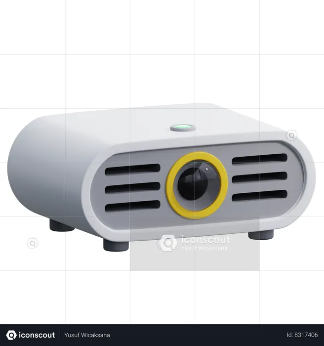 Proyector de cine  3D Icon