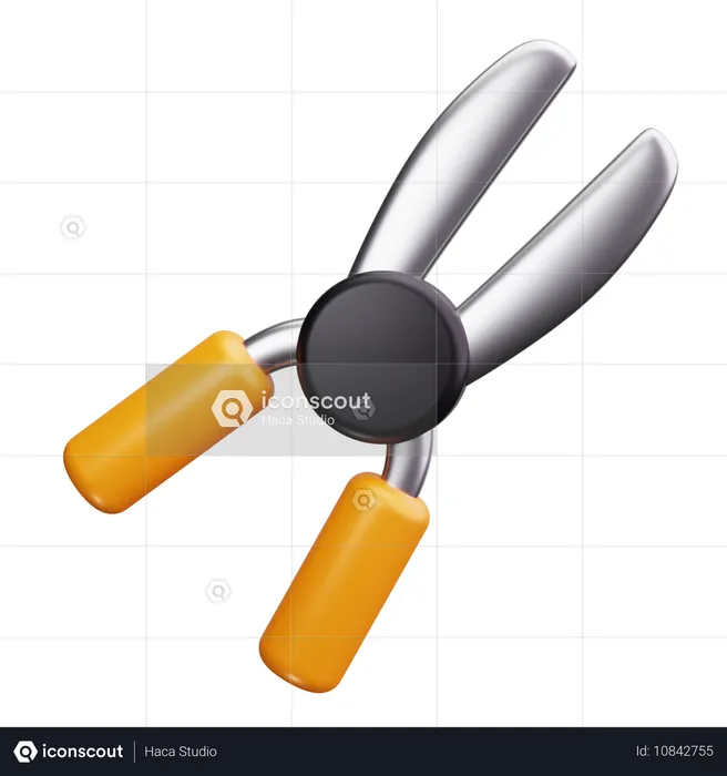 Pruning Shears  3D Icon