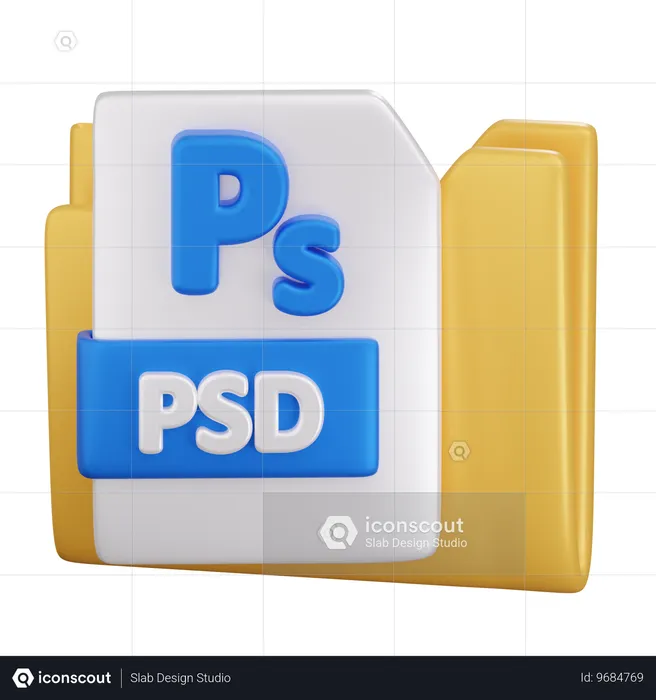 Psd  3D Icon