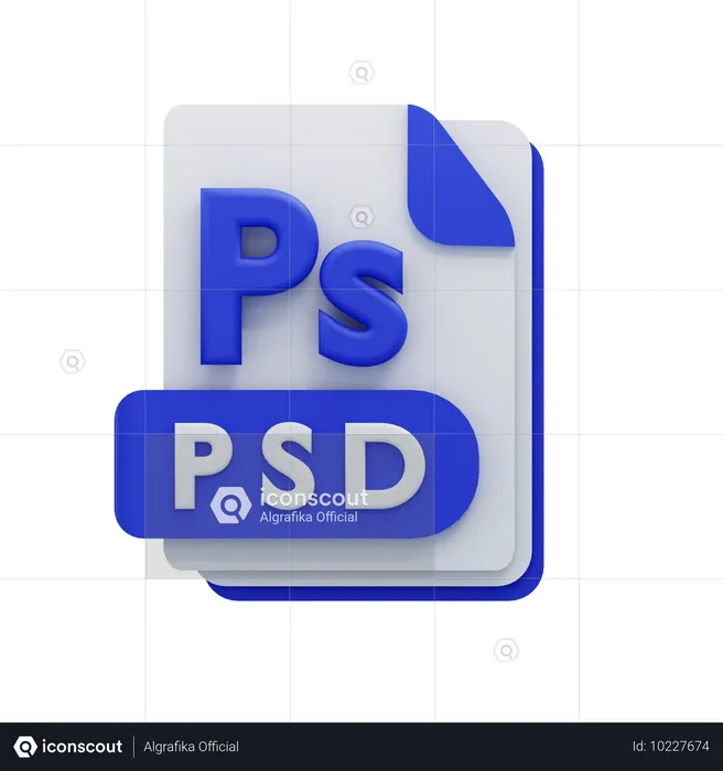 PSD-Datei  3D Icon