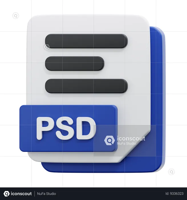 PSD FILE  3D Icon
