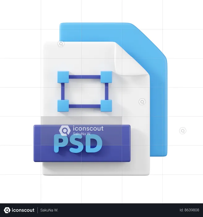 PSD File  3D Icon