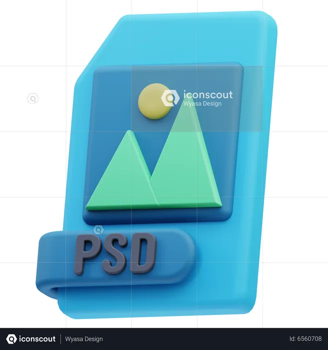 Psd File  3D Icon