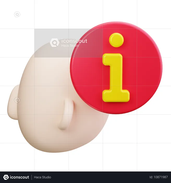 Psychographics  3D Icon