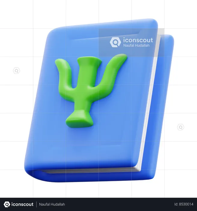 Psychology Book  3D Icon