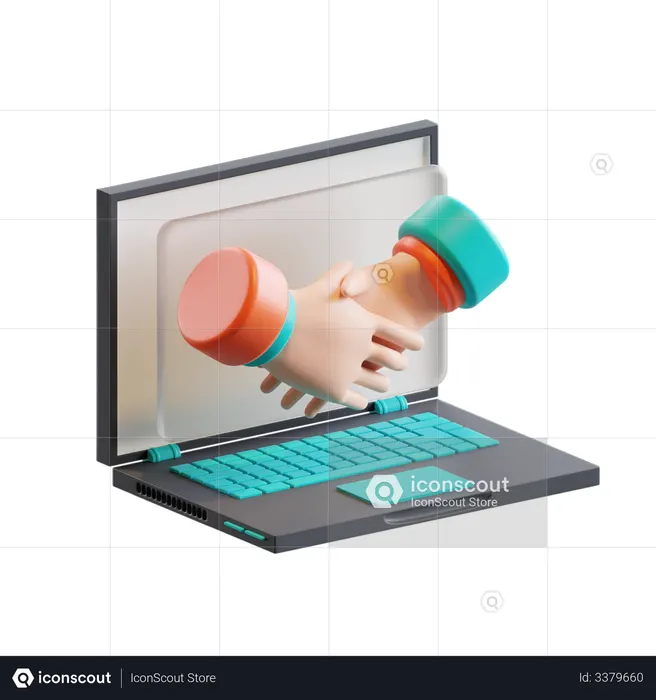 Public relation  3D Icon
