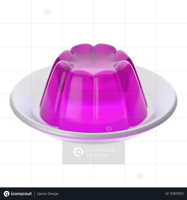PUDDING  3D Icon