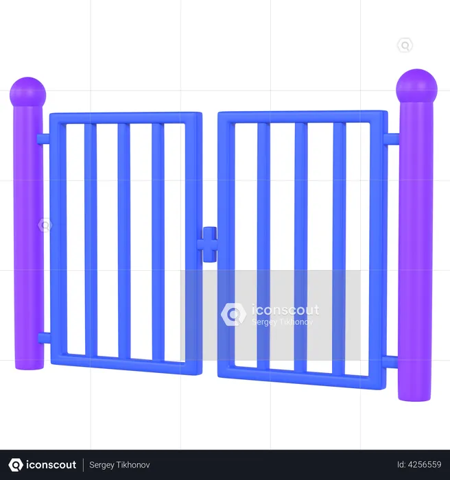 Puerta  3D Illustration