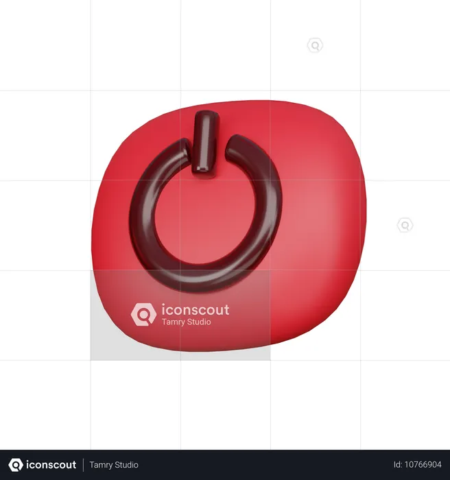 Pouvoir  3D Icon