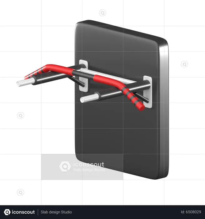 Pull Up Bar  3D Icon