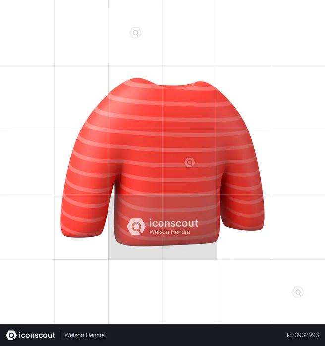 Pullover  3D Illustration