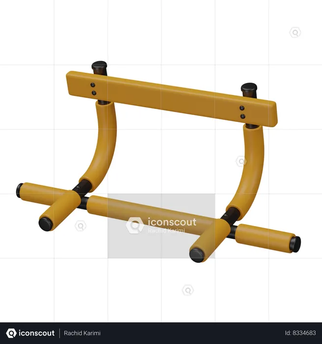 Pullup Bar  3D Icon