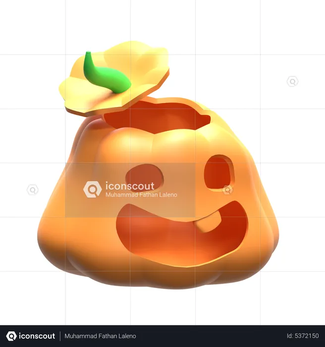 Pumkin  3D Icon