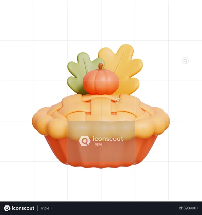 Pumpkin  3D Icon