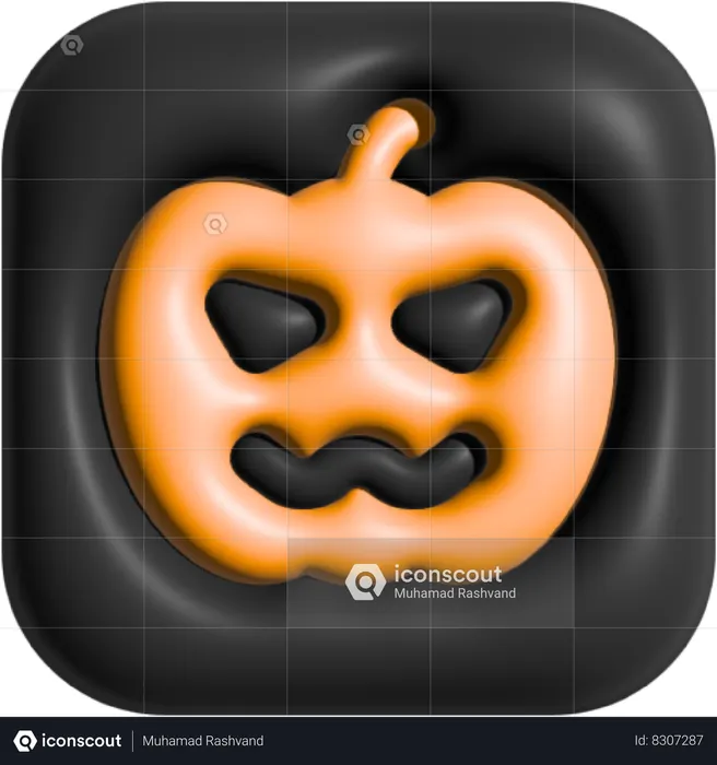Pumpkin  3D Icon