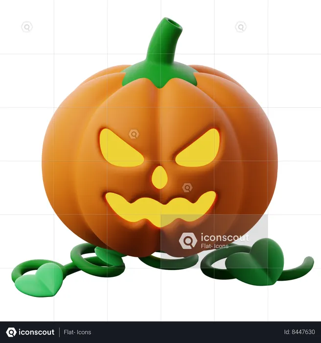 Pumpkin  3D Icon